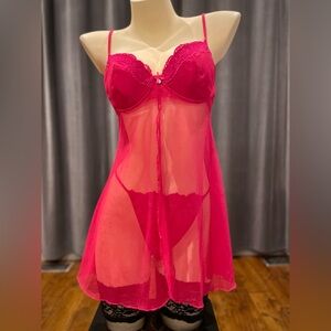 Vintage La Senza flyaway babydoll nightie